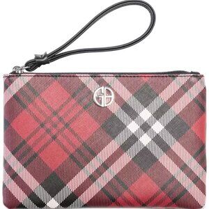 NWT Giani Bernini Wristlet in Red Plaid